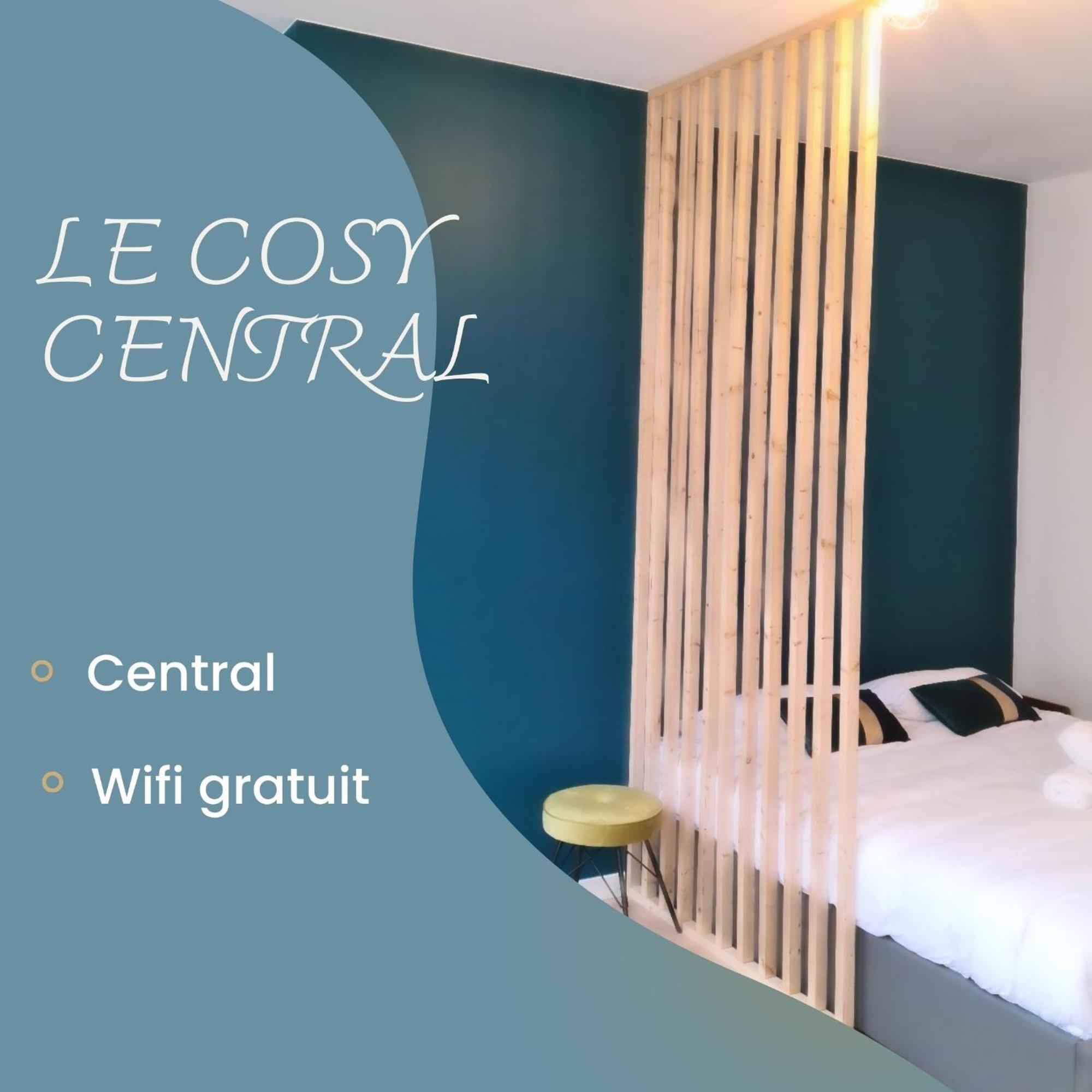 Le Cosy Central Moderne Et Chaleureux Saint-Etienne  Buitenkant foto